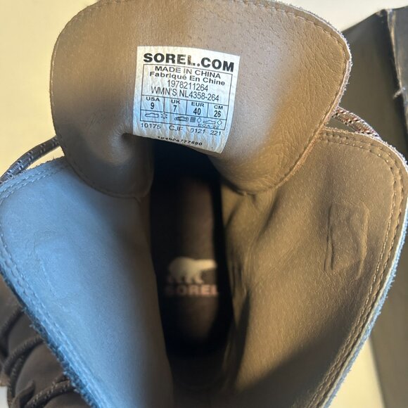 Sorel Women's Joan of Arctic Wedge III Lace Boot — Waterproof Leather Wedge Boot - Picture 5 of 8